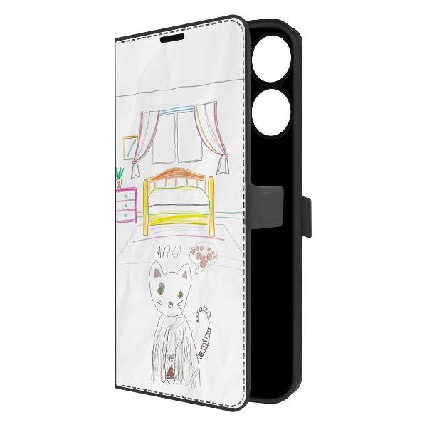 Чехол Krutoff Realme Note 60X Мурка