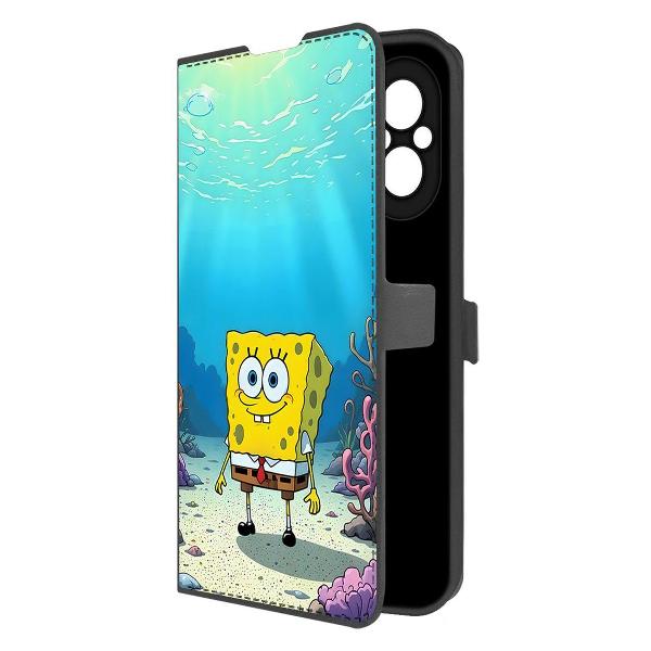 Чехол Krutoff Realme C67 Губка Боб