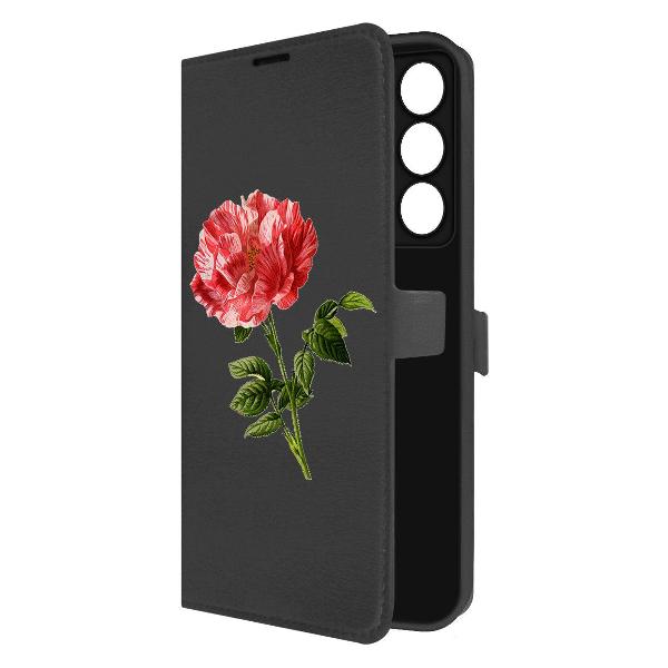 Чехол Krutoff Realme C75 Рисованная роза