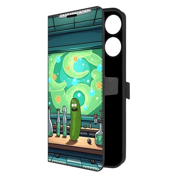 Чехол Krutoff Realme Note 60 Огурчик Рик фото