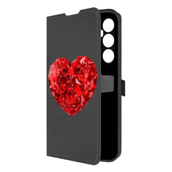 Чехол Krutoff Realme C65 Рубиновое сердце фото