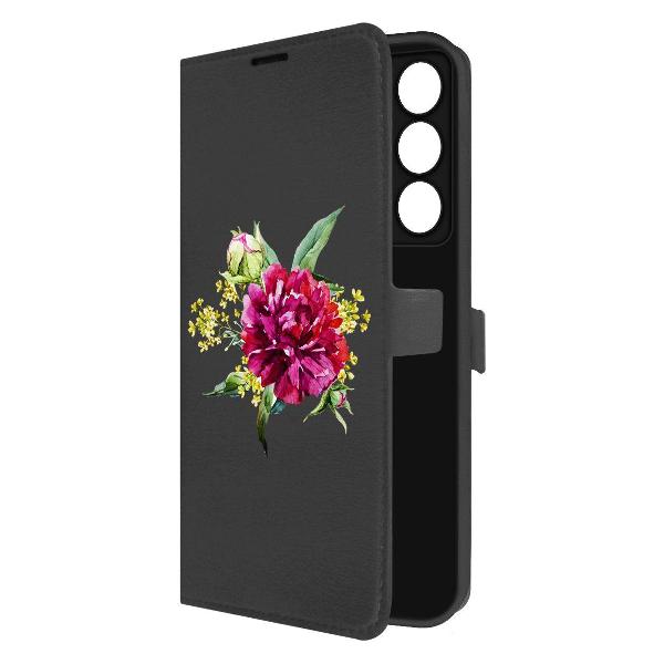 Чехол Krutoff Realme C75 Цветочная акварель фото