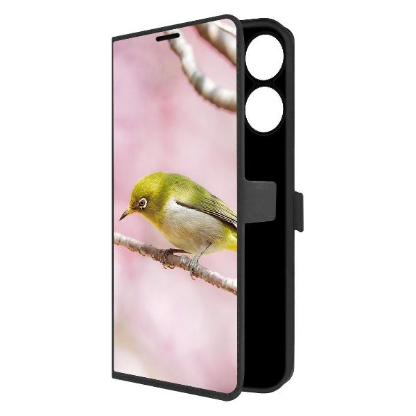 Чехол Krutoff Realme Note 60 Японская белоглазка фото