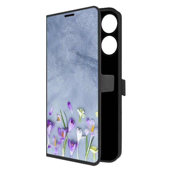 Чехол Krutoff Realme Note 60X Цветочное настроение