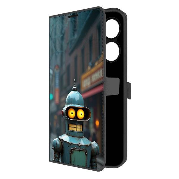 Чехол Krutoff TECNO Spark Go 2024 Футурама: Бендер 3D