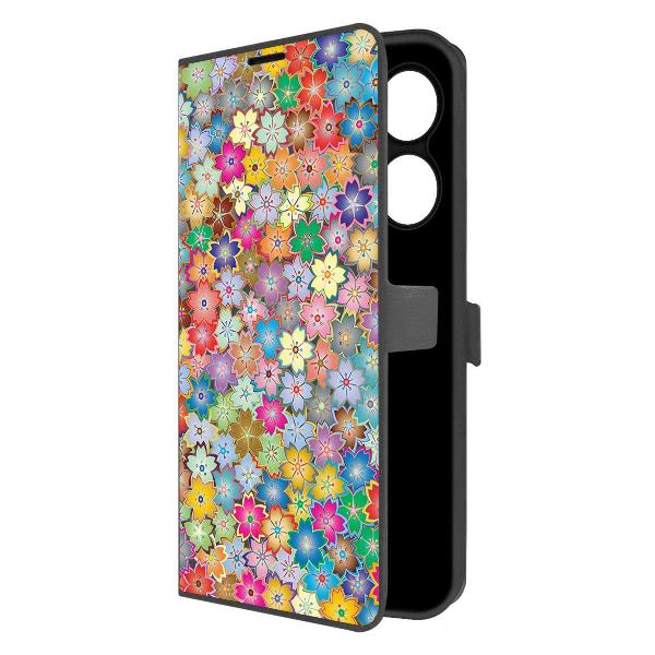 Чехол Krutoff TECNO Spark Go 2024 Цветочный паттерн 4 (501871)