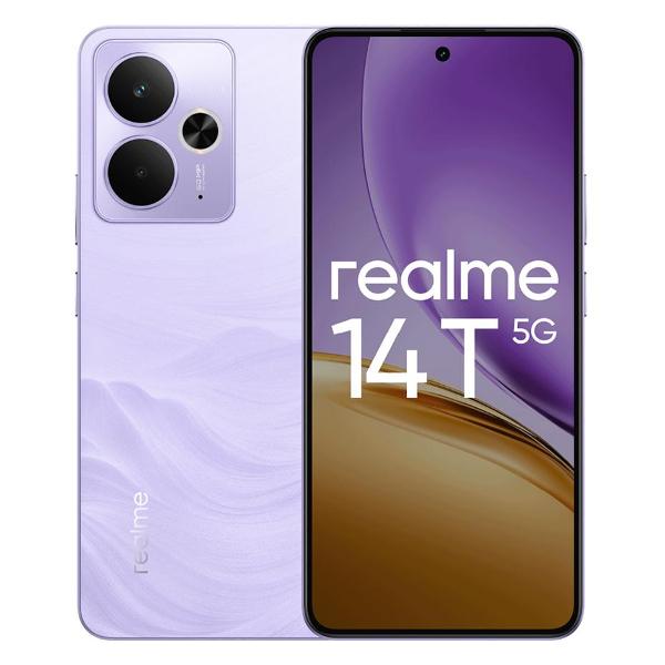 Смартфон realme 14T 5G 12/256GB Purple (RMX5078) фото