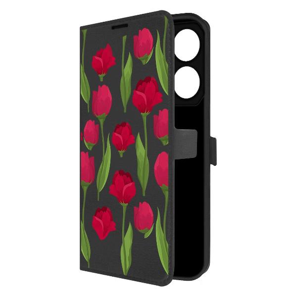 Чехол Krutoff TECNO Pova 6 Neo Розы паттерн фото