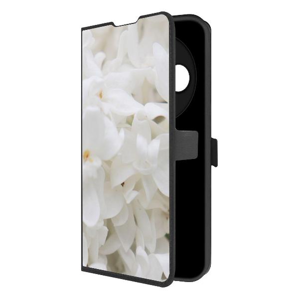 Чехол Krutoff для Xiaomi Redmi 14C Белые лилии