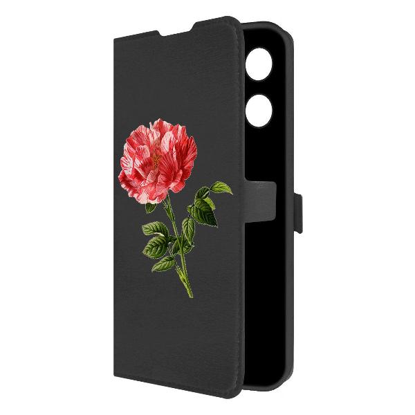 Чехол Krutoff TECNO Spark 30 Pro Рисованная роза