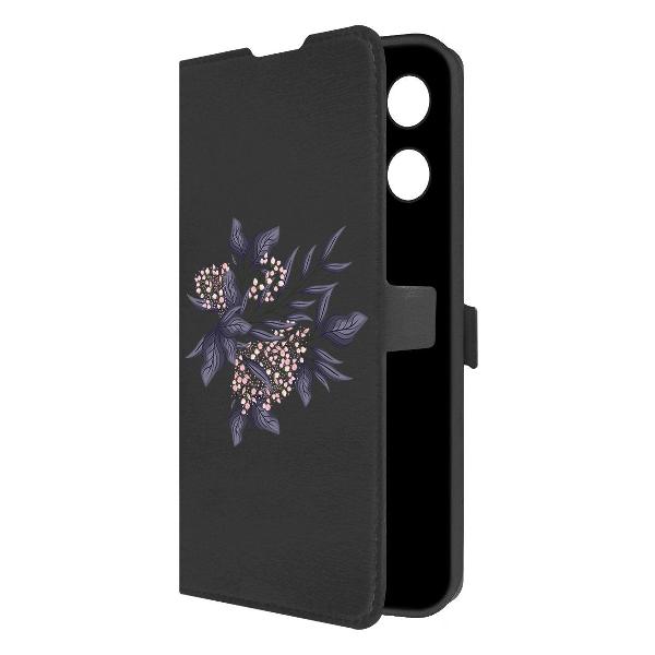 Чехол Krutoff TECNO Spark 30 Pro Розовые бутоны фото