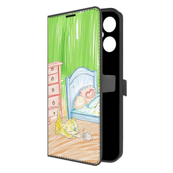 Чехол Krutoff TECNO Pova Neo 3 Кошки-мышки