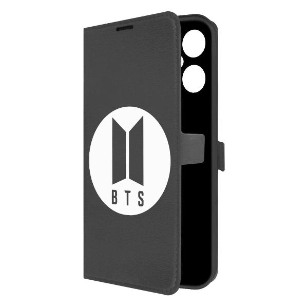 Чехол Krutoff TECNO Pova Neo 3 BTS (БТС) (черный)