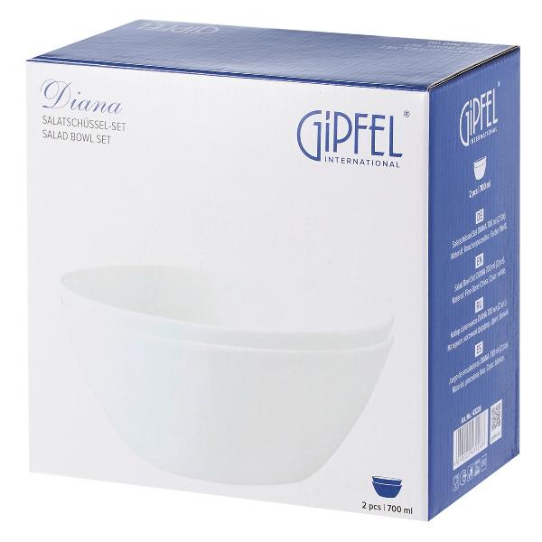 Набор салатников Gipfel Diana 700 мл (43226)