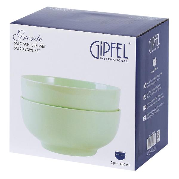 Набор салатников Gipfel Gronte 600 мл (52229)