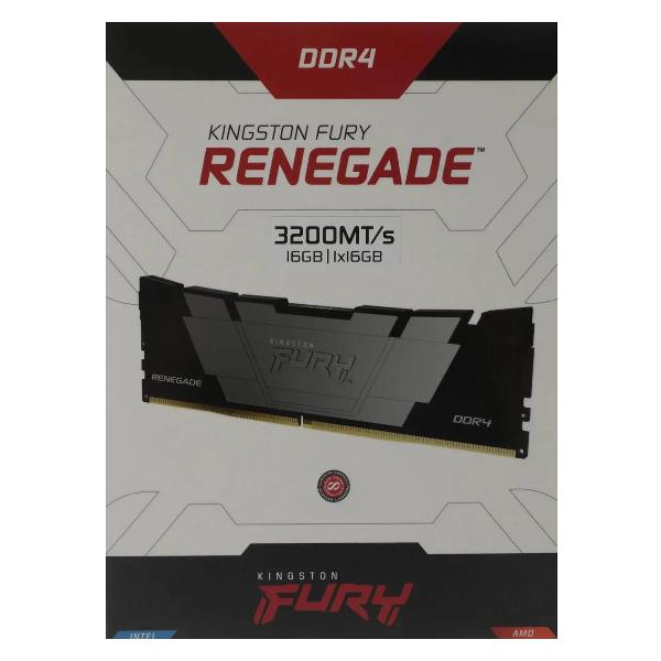 Оперативная память Kingston KF432C16RB12/16 FURY Renegade DDR4 16Gb 3200 MHz