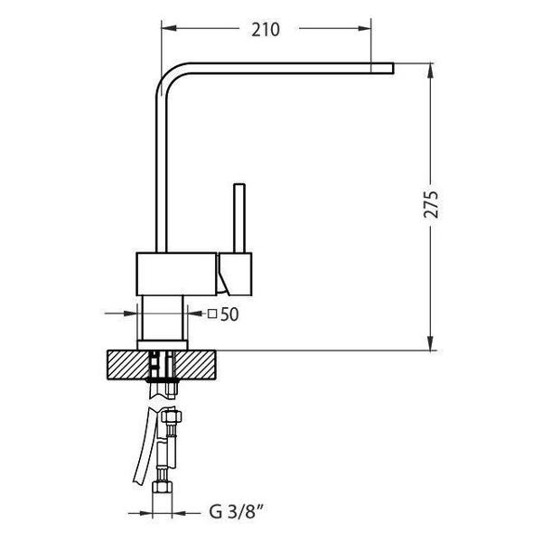 Смеситель Alveus Laguna (1134830)