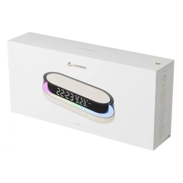 Часы настольные электронные LYAMBDA WCW101-BK