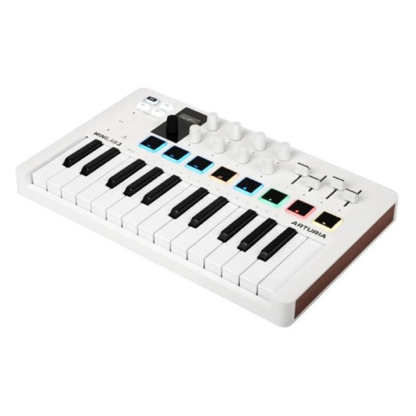 Midi клавиатура Arturia MiniLab 3 белый