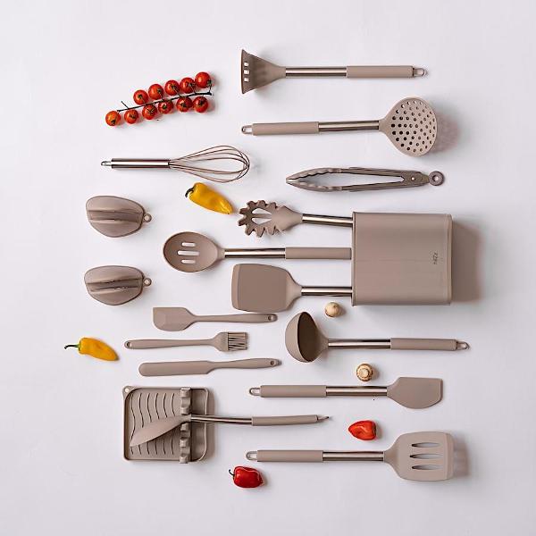 Набор кухонных принадлежностей HILZZ HKsM_18 grey