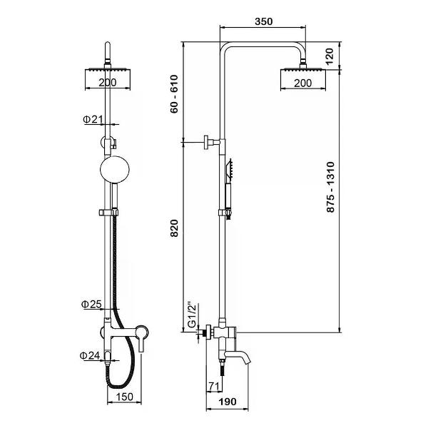 Смеситель Wisent W3501