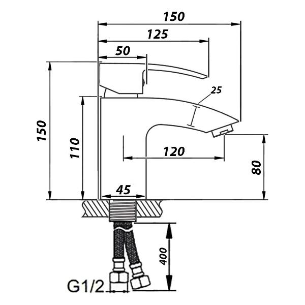Смеситель Wisent W10243