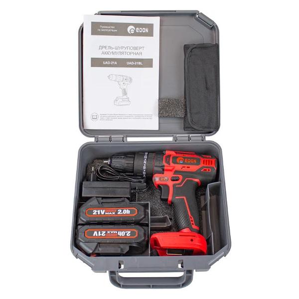 Шуруповерт аккумуляторный Edon UAD-21A