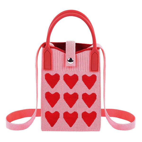 Сумка шоппер HEIKKI 17х12х5см Hearts 273795