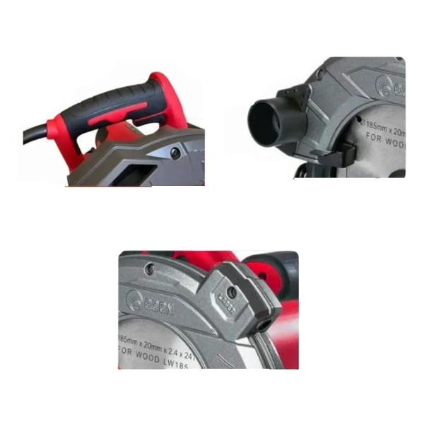 Электропила циркулярная Edon Профи CS-185-1700CL