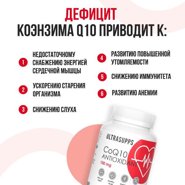 БАД антиоксидант UltraSupps ULT020427