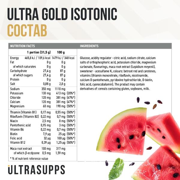 Изотоник UltraSupps Ultra Gold (ULT021158)