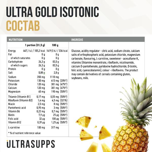 Изотоник UltraSupps Ultra Gold (ULT021172)