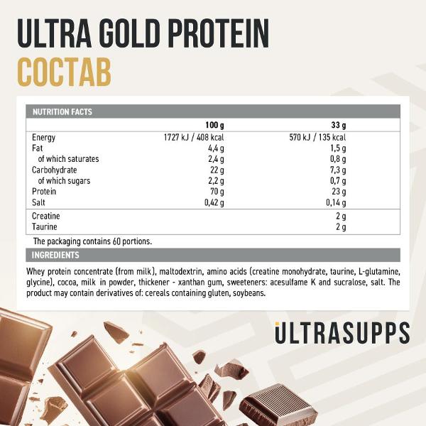 Протеин UltraSupps Ultra Gold (ULT021257)