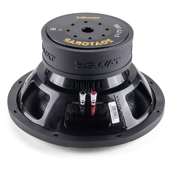Активный автомобильный сабвуфер SWAT SBT-12 v.3