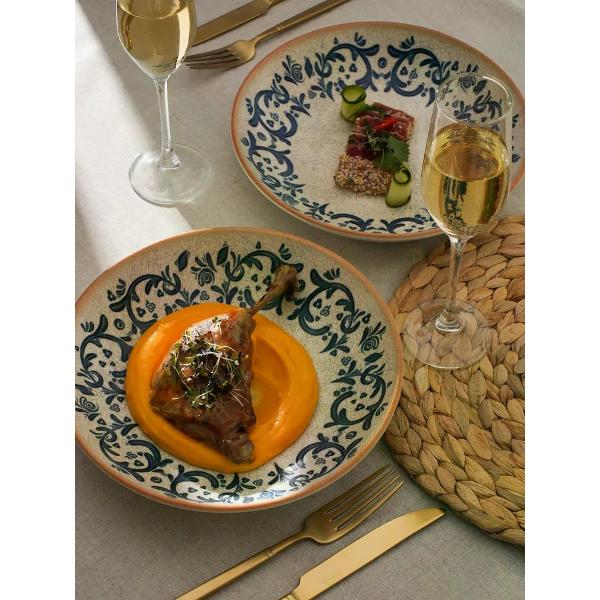 Тарелка столовая BONNA Viento 23 см