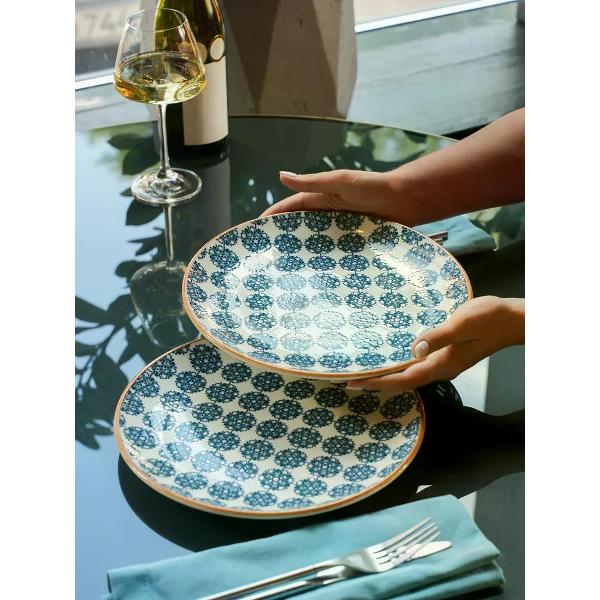 Тарелка столовая BONNA Calif 25 см