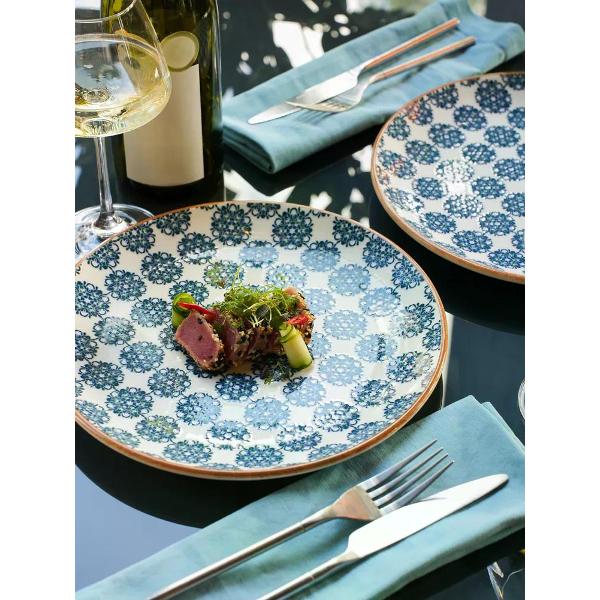 Тарелка столовая BONNA Calif 25 см