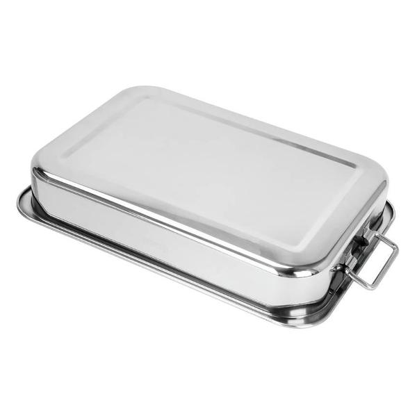 Противень FISSMAN для запекания 32x23x5 см (нерж.сталь)