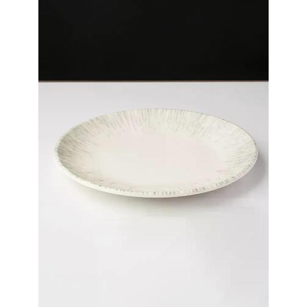 Тарелка столовая BONNA Iris Grey 23 см