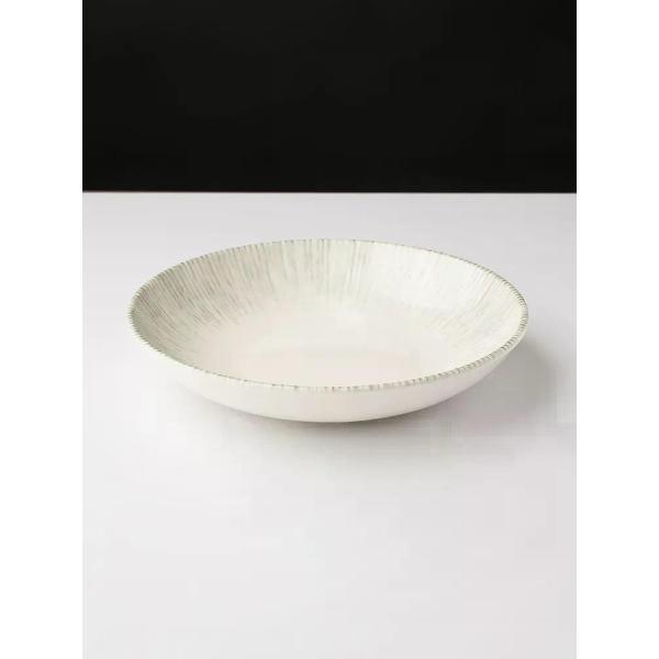 Тарелка столовая BONNA Iris Grey 23 см