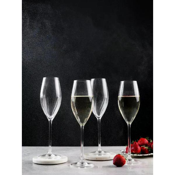 Бокалы для шампанского Cristal D'Arques Swirly 240 мл