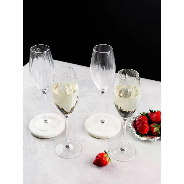 Бокалы для шампанского Cristal D'Arques Swirly 240 мл