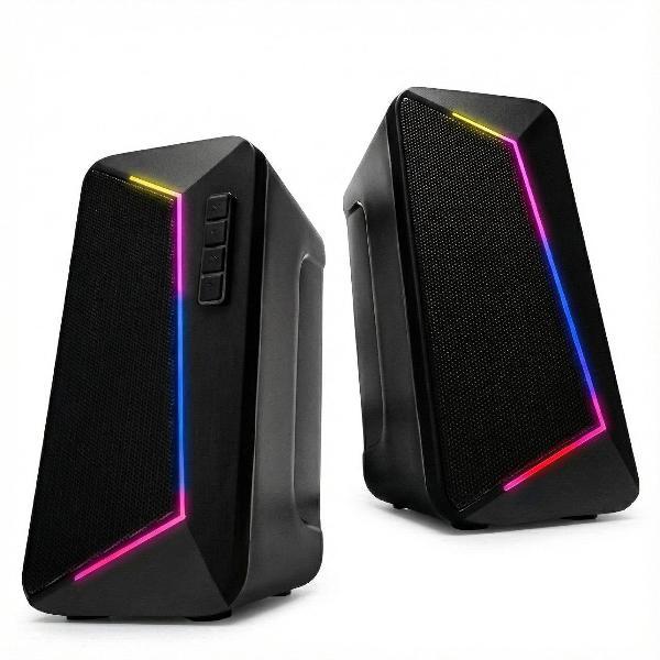 Колонки компьютерные 2.0 BlackRed T16 черный фото