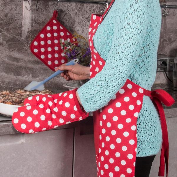 Фартук для кухни BORGHOUSE Polka dots