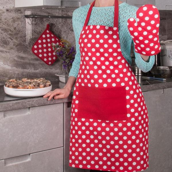 Фартук для кухни BORGHOUSE Polka dots