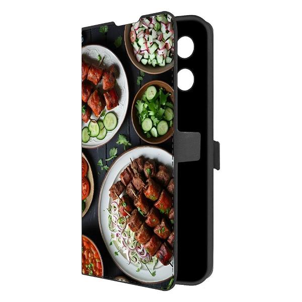 Чехол Krutoff Eco Book для TECNO Camon 30S Pro Застолье  (626276) фото
