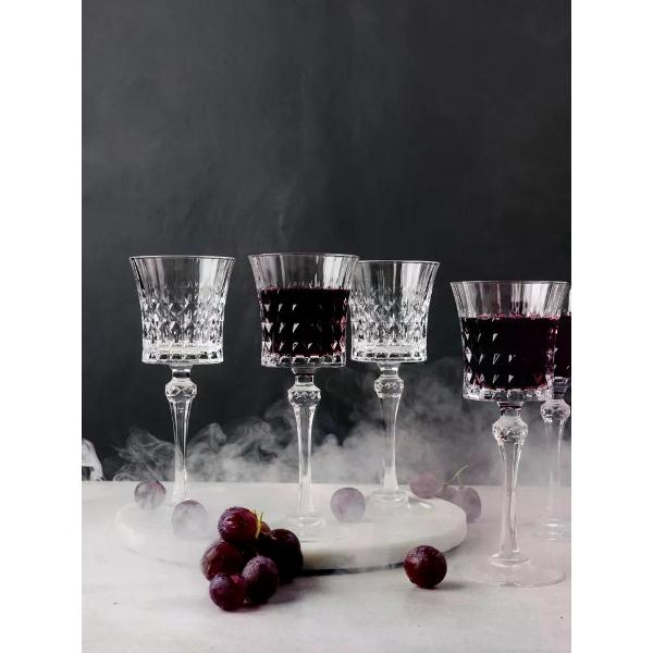 Бокалы для вина Cristal D'Arques Lady Diamond 190мл (L9744)