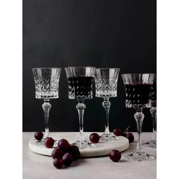 Бокалы для вина Cristal D'Arques Lady Diamond 190мл (L9744)