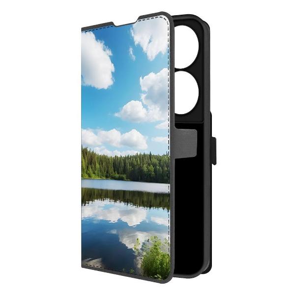 Чехол Krutoff Honor X7b Лесное озеро