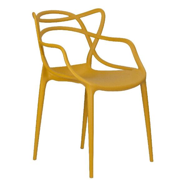 Стул садовый DOBRIN Masters LMZL-PP601 горчичный